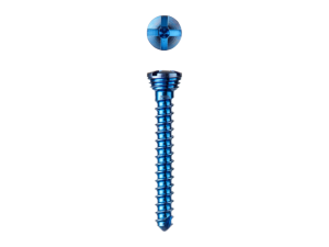 Screw, Ø1.2, Locking, 10mm, Blue