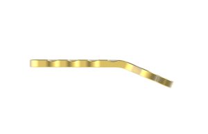 Plate, Ø1.5/2.0, TPLO Right, Rigid, 7H, 2.0T, 36mm, Gold