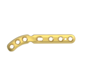 Plate, Ø2.7, DFO Left, 7H, 3.0T, 63.3mm, Gold