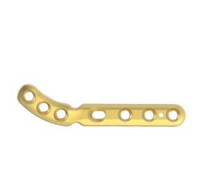 Plate, Ø2.7, DFO Right, 7H, 3.0T, 63.3mm, Gold